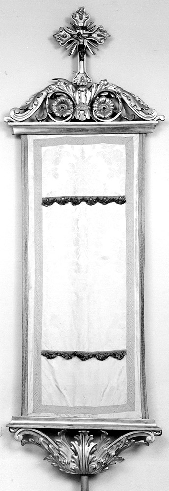 stendardo processionale - produzione emiliana (inizio sec. XX)