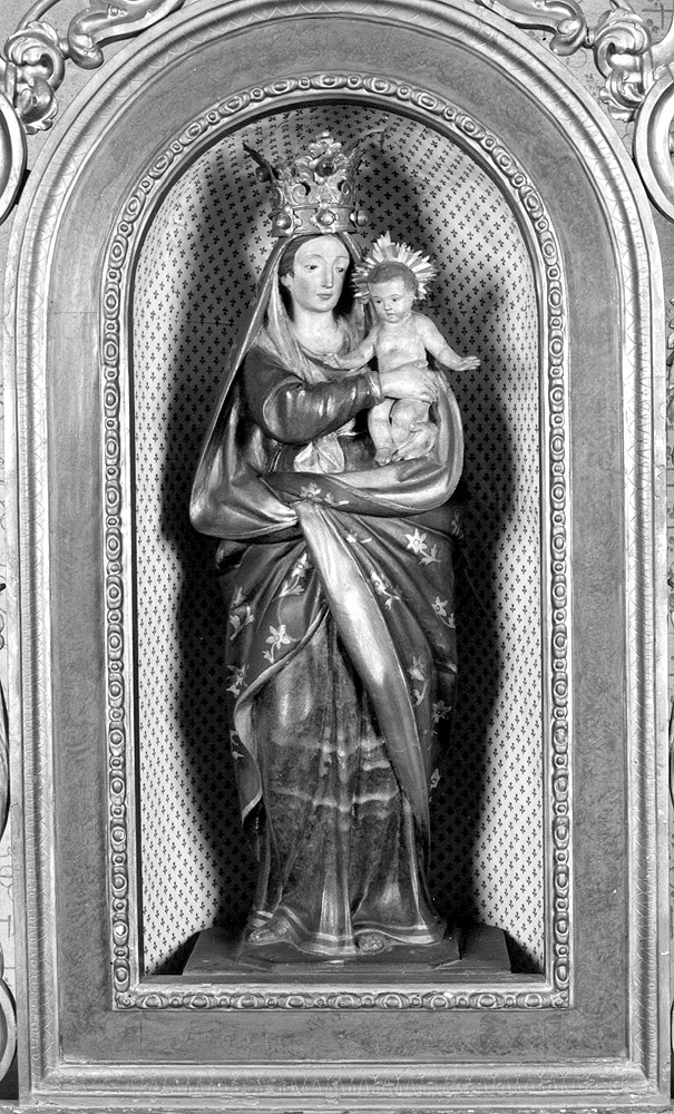 Madonna con Bambino (statua) - ambito emiliano (sec. XIX)