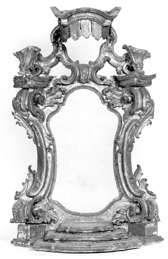 tronetto per esposizione eucaristica - manifattura emiliana (seconda metà sec. XVIII)