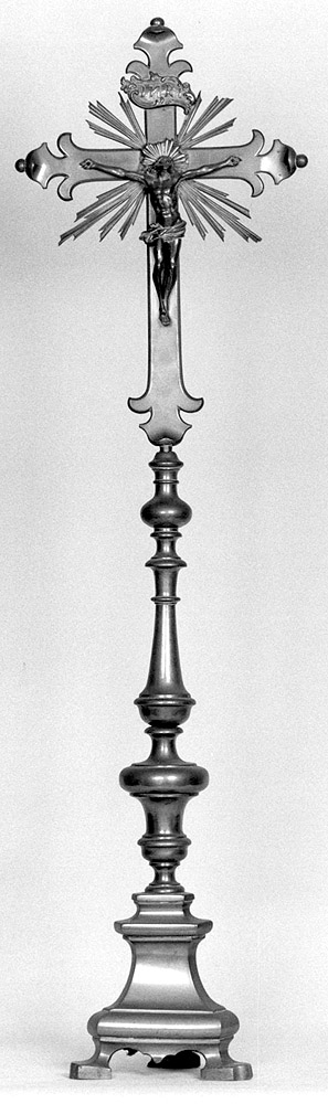 croce d'altare - manifattura emiliana (sec. XVIII)