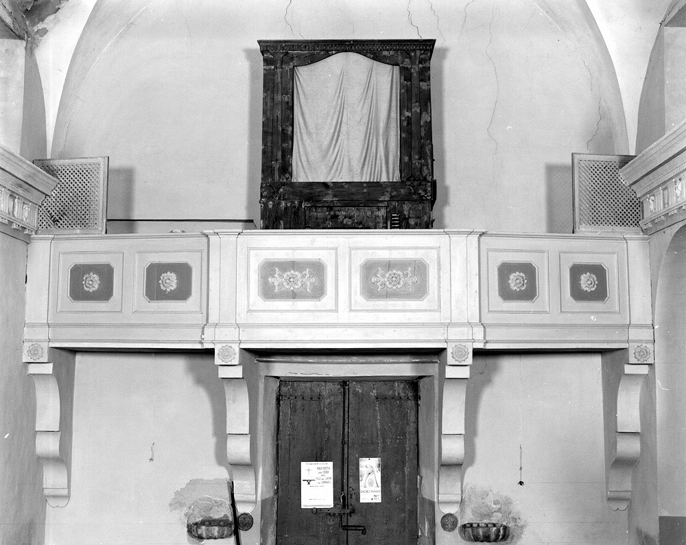 cantoria - produzione emiliana (seconda metà sec. XIX)