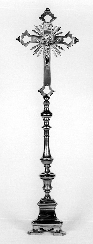 croce d'altare - produzione emiliana (prima metà sec. XVIII)