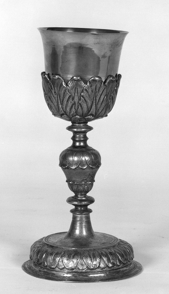 calice - produzione emiliana (seconda metà sec. XIX)