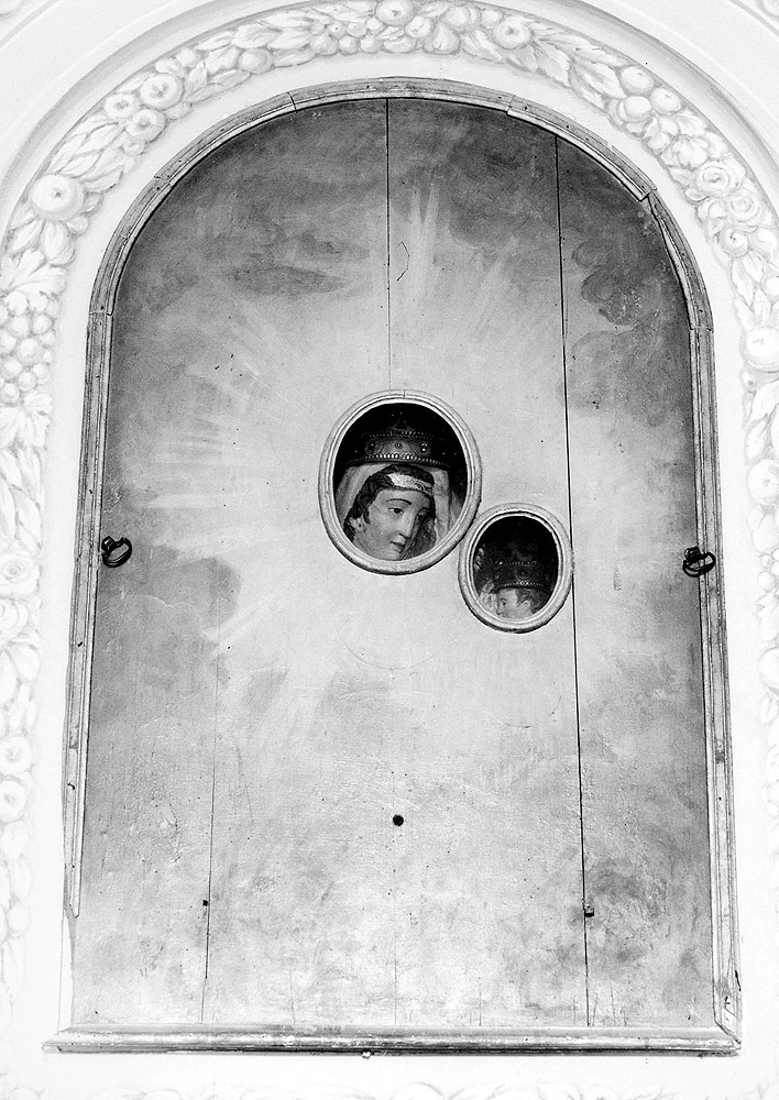 coperta di immagine sacra - ambito emiliano (sec. XVIII)