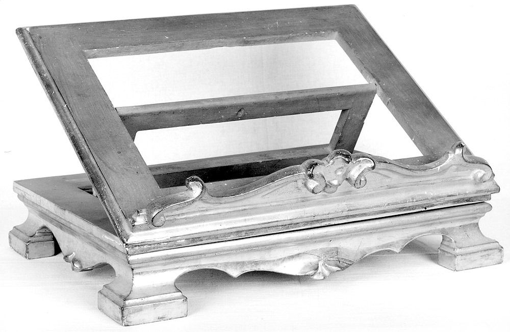 leggio d'altare - produzione emiliana (seconda metà sec. XIX)