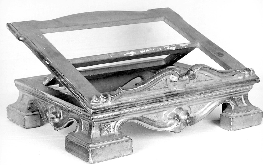 leggio d'altare - manifattura emiliana (sec. XIX)