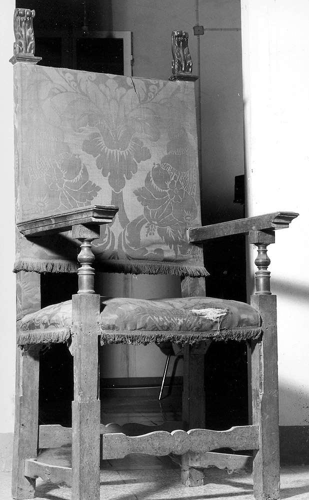 poltrona - manifattura emiliana (sec. XVII)