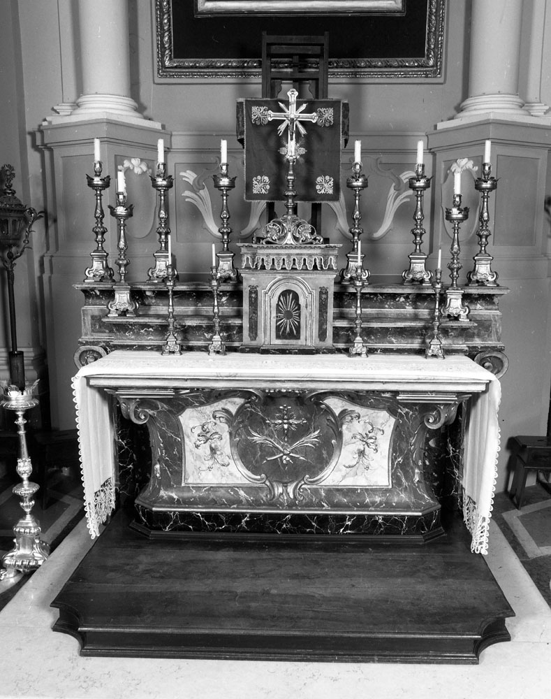 altare maggiore - manifattura emiliana (sec. XVIII)