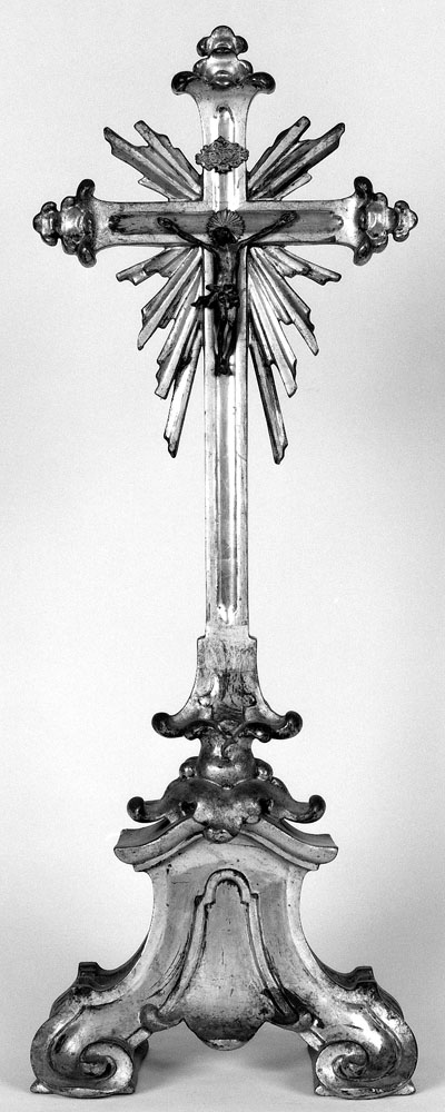 croce d'altare - manifattura emiliana (seconda metà sec. XVIII)