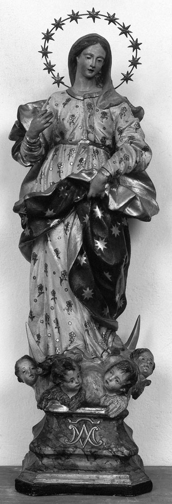 Immacolata concezione (statua) - ambito emiliano (sec. XVIII)