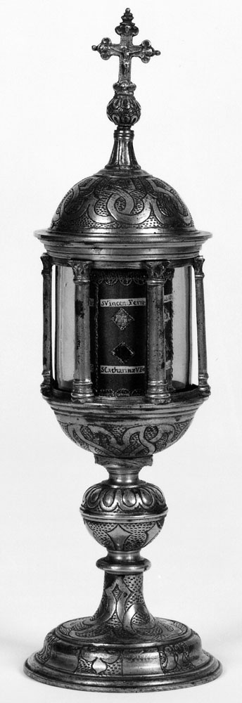 reliquiario architettonico - manifattura emiliana (prima metà sec. XVI)