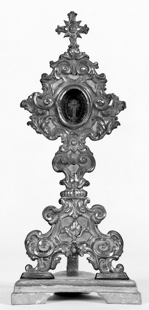 reliquiario - a ostensorio - manifattura emiliana (metà sec. XVIII)