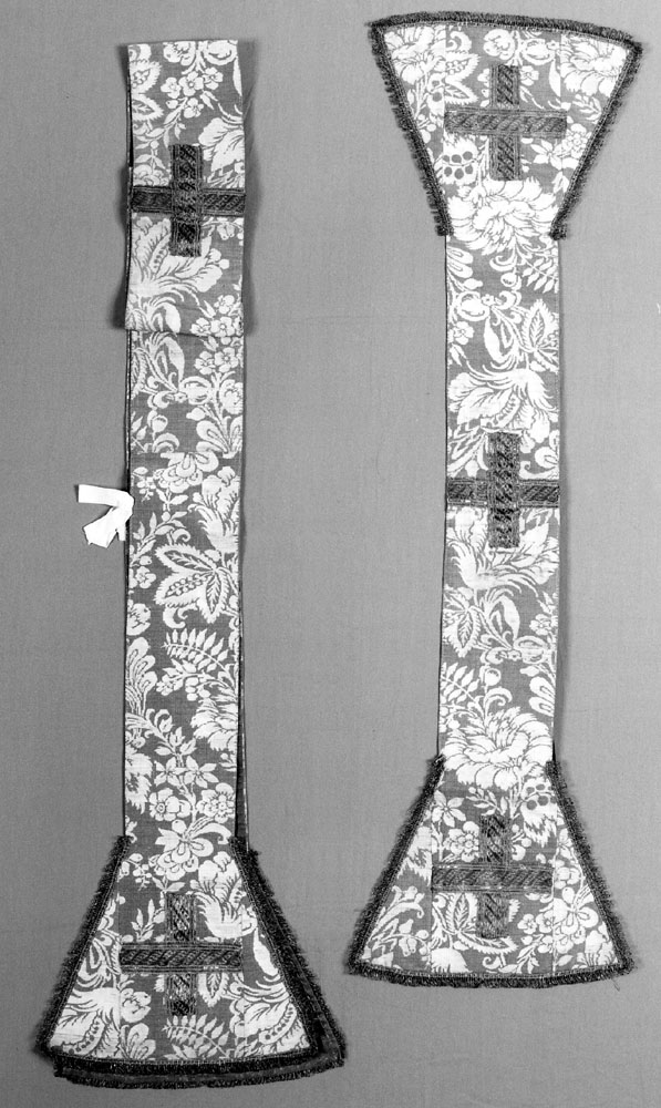 paramento liturgico, insieme - manifattura emiliana (metà sec. XVIII)