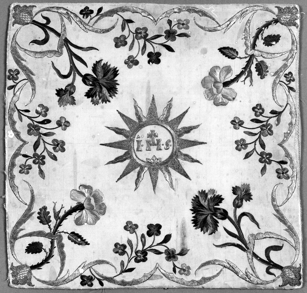 borsa del corporale - manifattura emiliana (ultimo quarto sec. XIX)