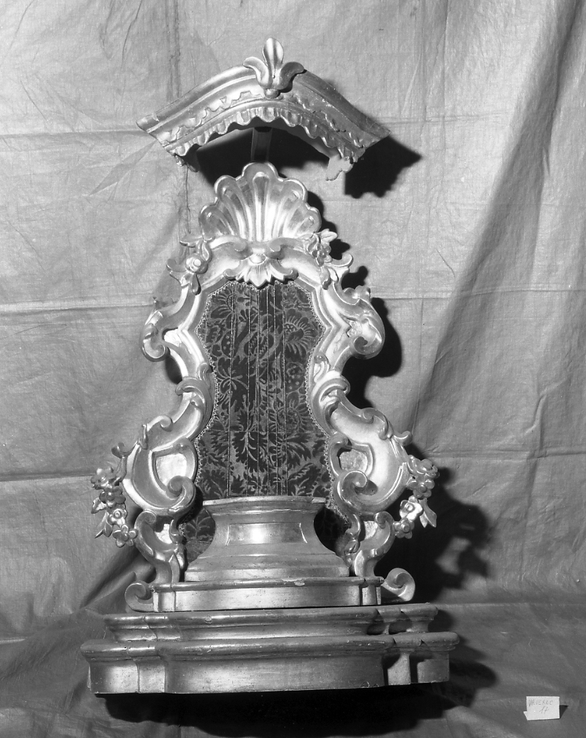 tronetto per esposizione eucaristica - bottega emiliano-romagnola (sec. XVIII)
