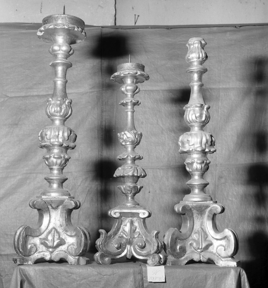 candeliere, serie - bottega emiliano-romagnola (sec. XVIII)