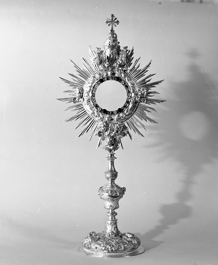 ostensorio - bottega emiliano-romagnola (sec. XVIII)