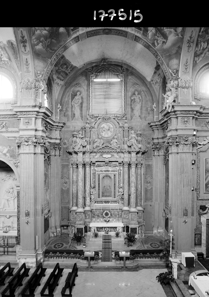 altare, complesso decorativo di Ringhieri Giovanni Battista, Bianchi Giovanni Battista (sec. XVII)