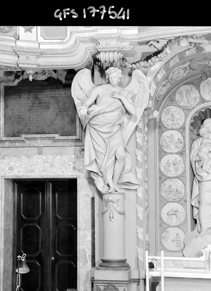 Angelo (statua) di Mazza Giuseppe Maria (fine sec. XVII)