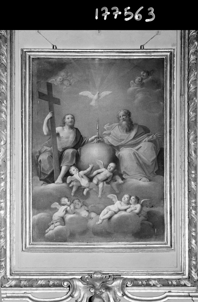 Trinità (dipinto) di Franceschini Marcantonio (sec. XVIII)