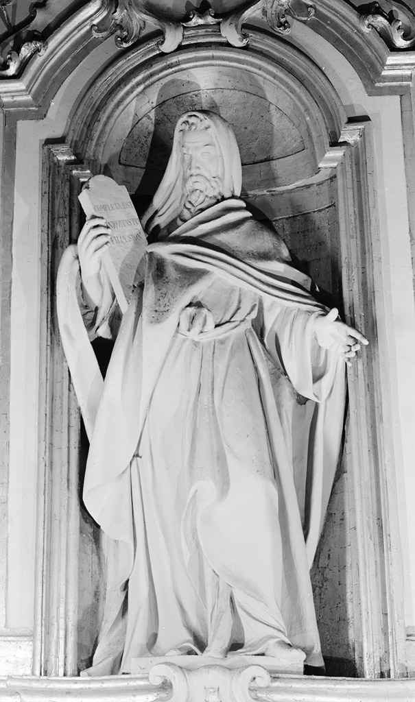 Profeta Geremia (statua) di Piò Angelo (sec. XVIII)