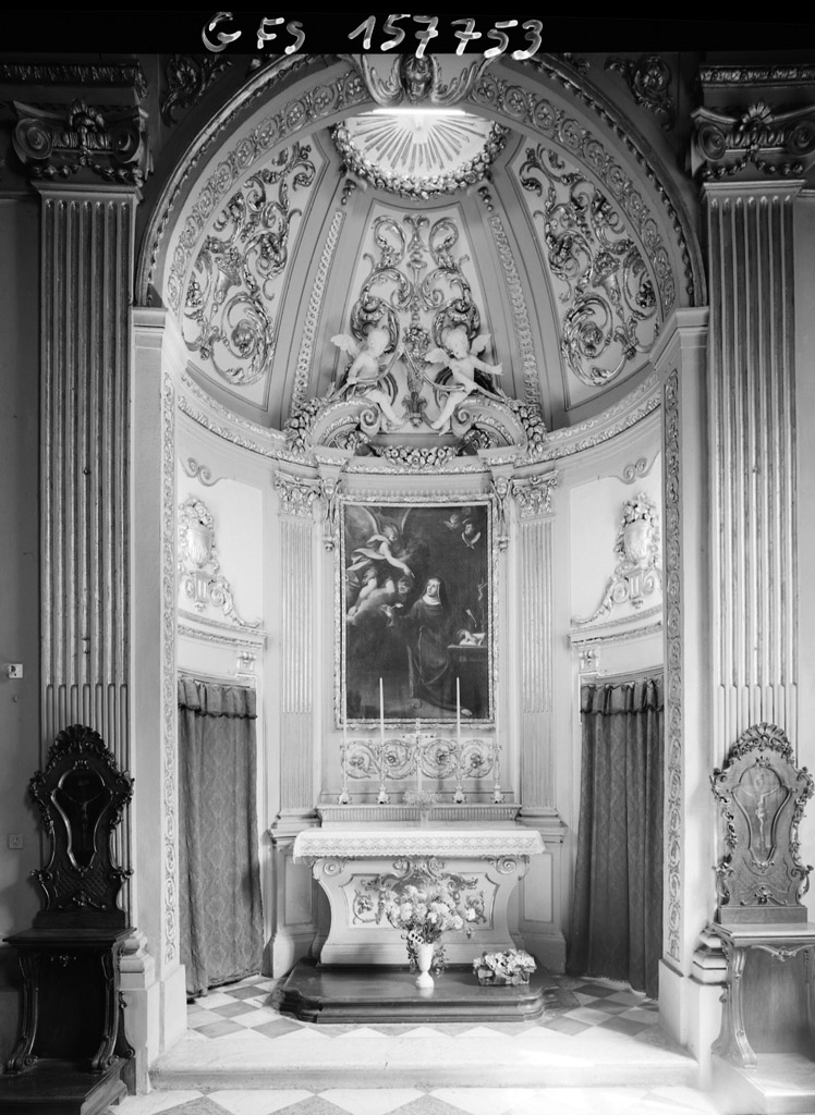 altare, complesso decorativo di Scandellari Filippo - manifattura bolognese (sec. XVIII)