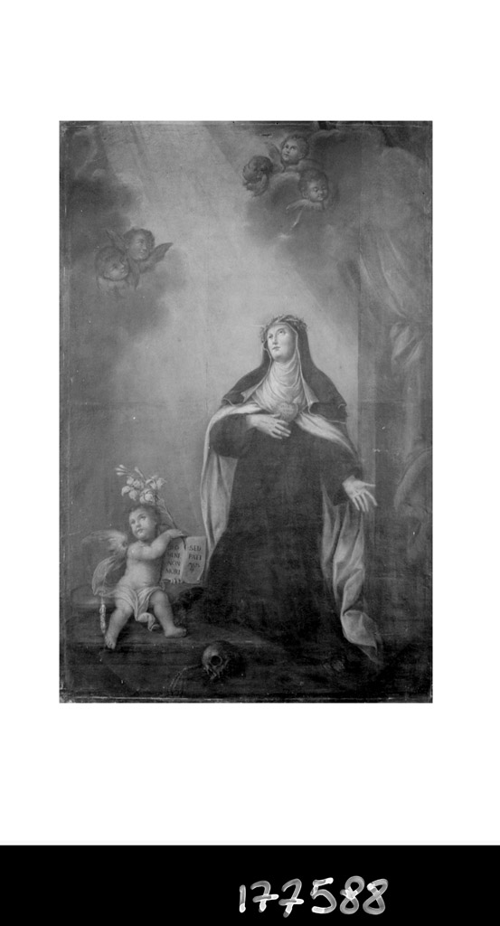 Santa Veronica Giuliani (dipinto) - ambito bolognese (sec. XVIII)
