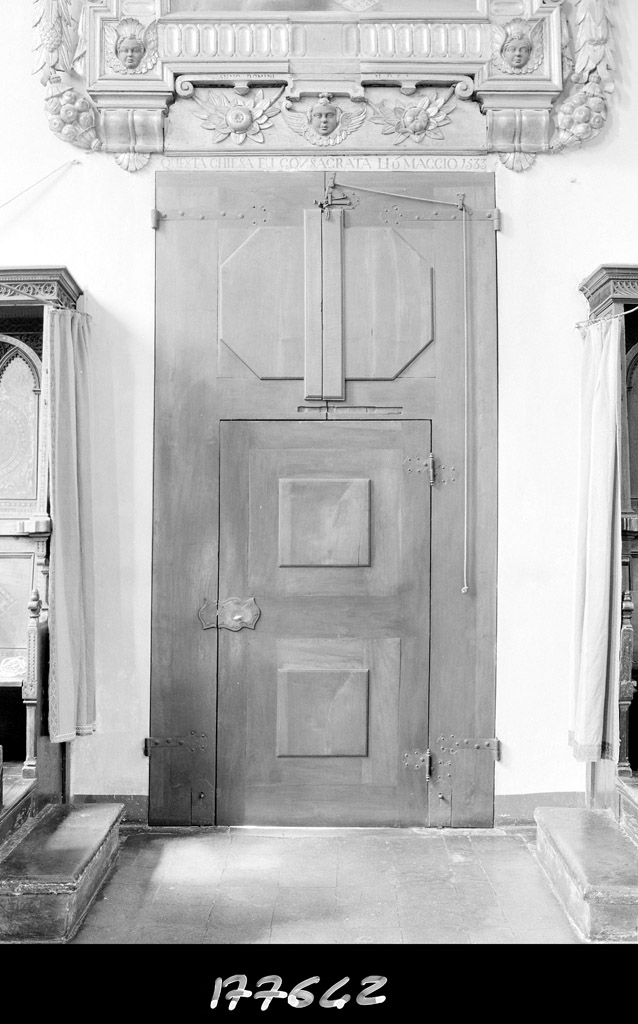 porta - a due battenti - manifattura bolognese (metà sec. XVIII)