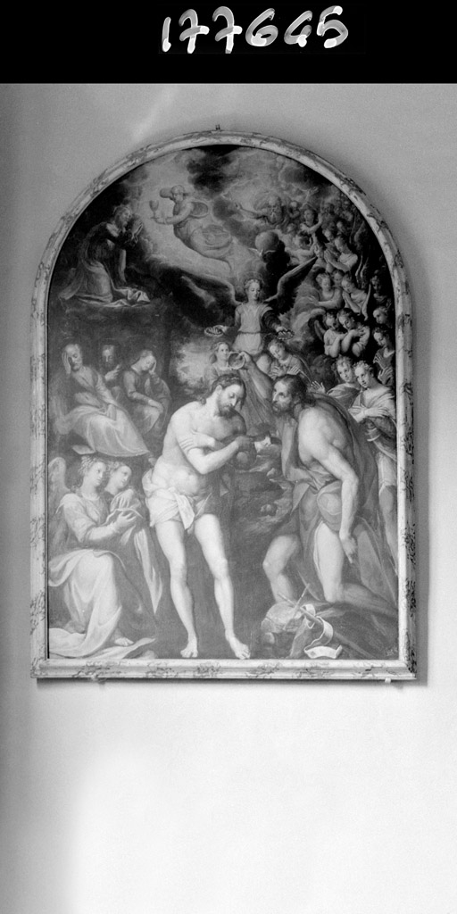 Battesimo di Cristo (dipinto) di Fontana Prospero (attribuito) (sec. XVI)