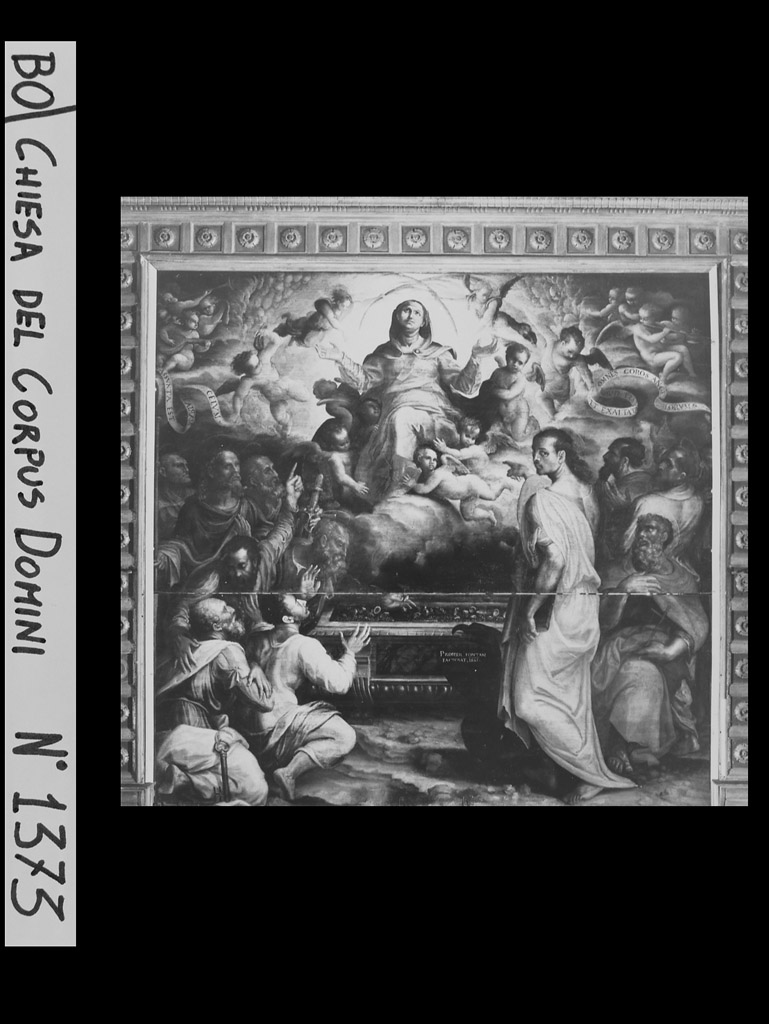 Assunzione della Madonna (dipinto) di Fontana Prospero (sec. XVI)