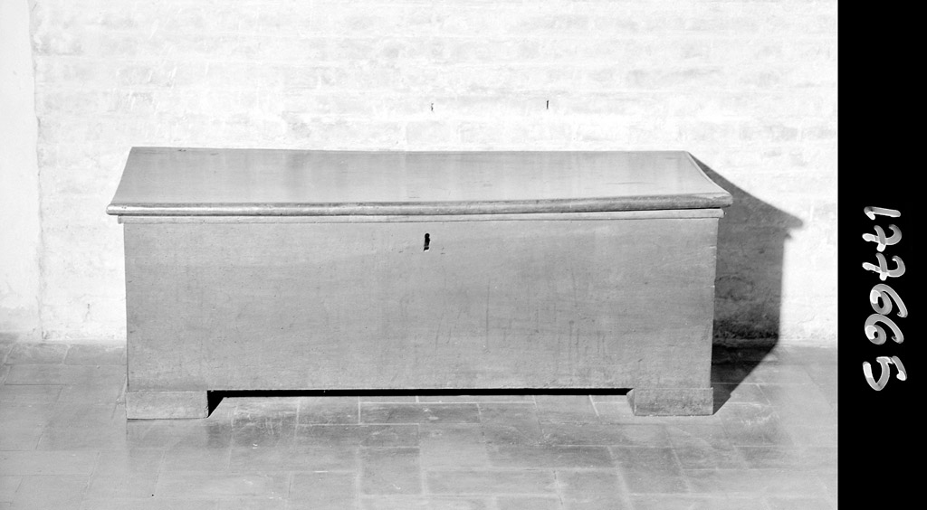 cassapanca - manifattura bolognese (sec. XVII)