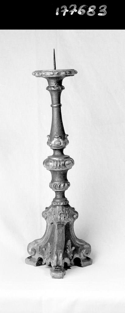 candeliere - manifattura bolognese (seconda metà sec. XVIII)