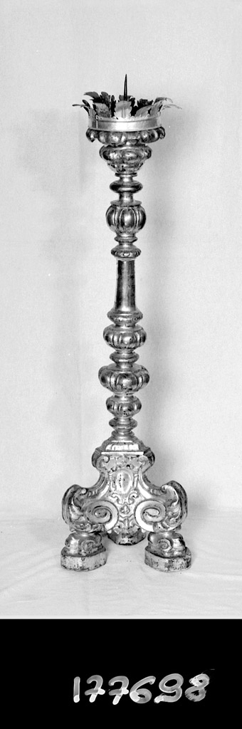 candeliere - manifattura bolognese (seconda metà sec. XVIII)