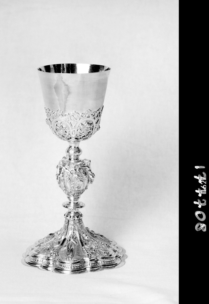 calice - manifattura emiliana (metà sec. XVII)