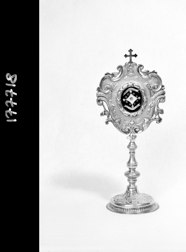 reliquiario - a ostensorio - manifattura emiliana (metà sec. XVIII)