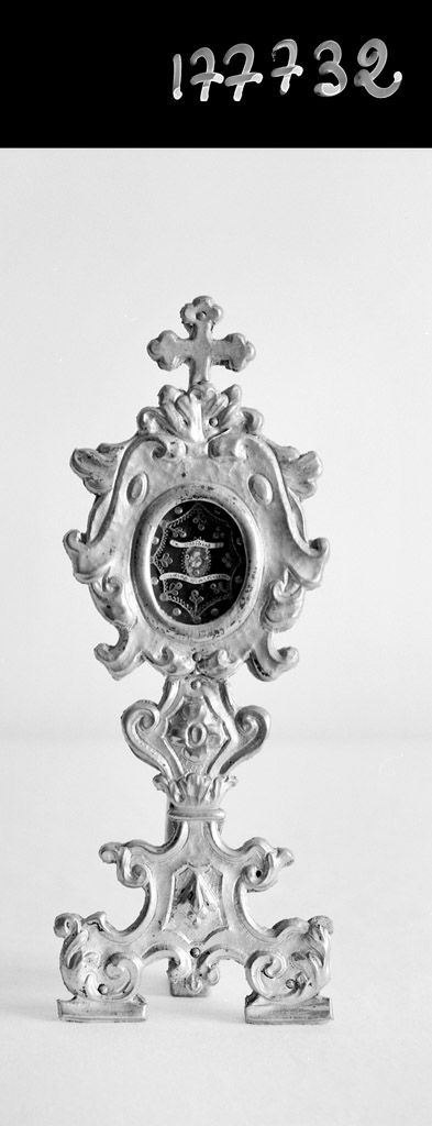 reliquiario - a ostensorio - manifattura emiliana (metà sec. XVIII)