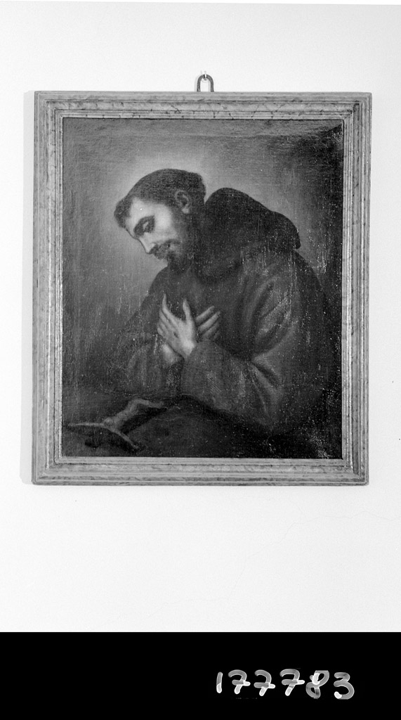 San Francesco d'Assisi (dipinto) - ambito emiliano (seconda metà sec. XVIII)