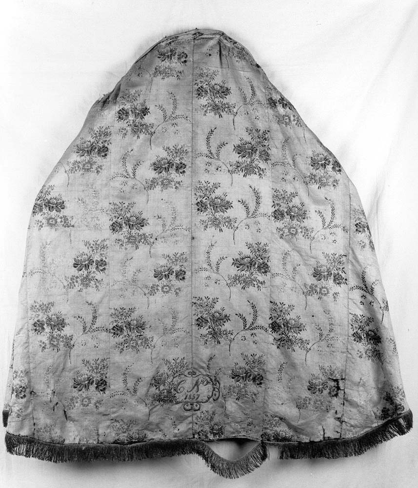 coperta di immagine sacra - manifattura emiliana (sec. XIX)