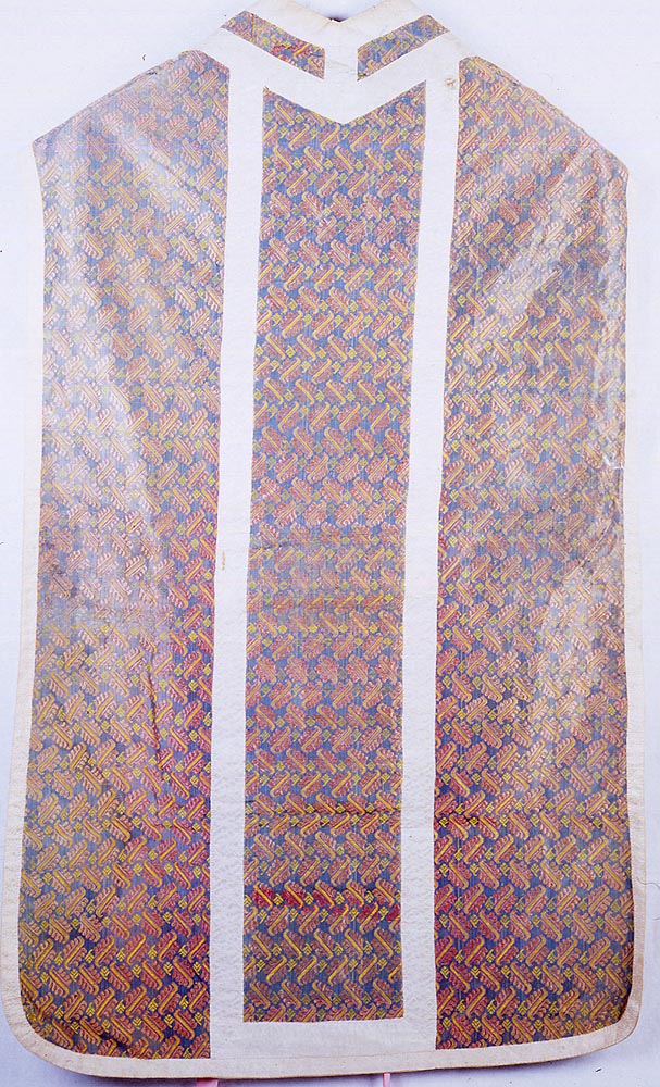 paramento liturgico, insieme - manifattura emiliana (prima metà sec. XIX)