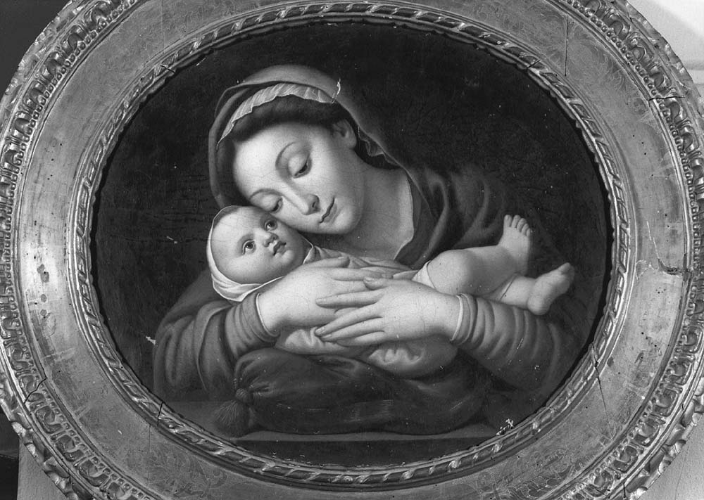Madonna con Bambino (dipinto) - ambito emiliano (prima metà sec. XIX)