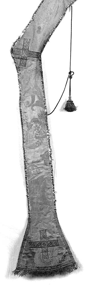 stola - manifattura emiliana (prima metà sec. XIX)