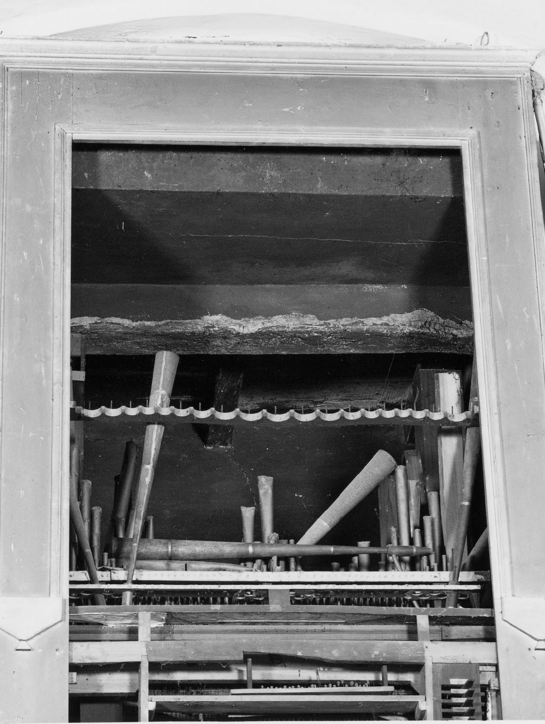 cassa d'organo - manifattura emiliana (metà sec. XIX)