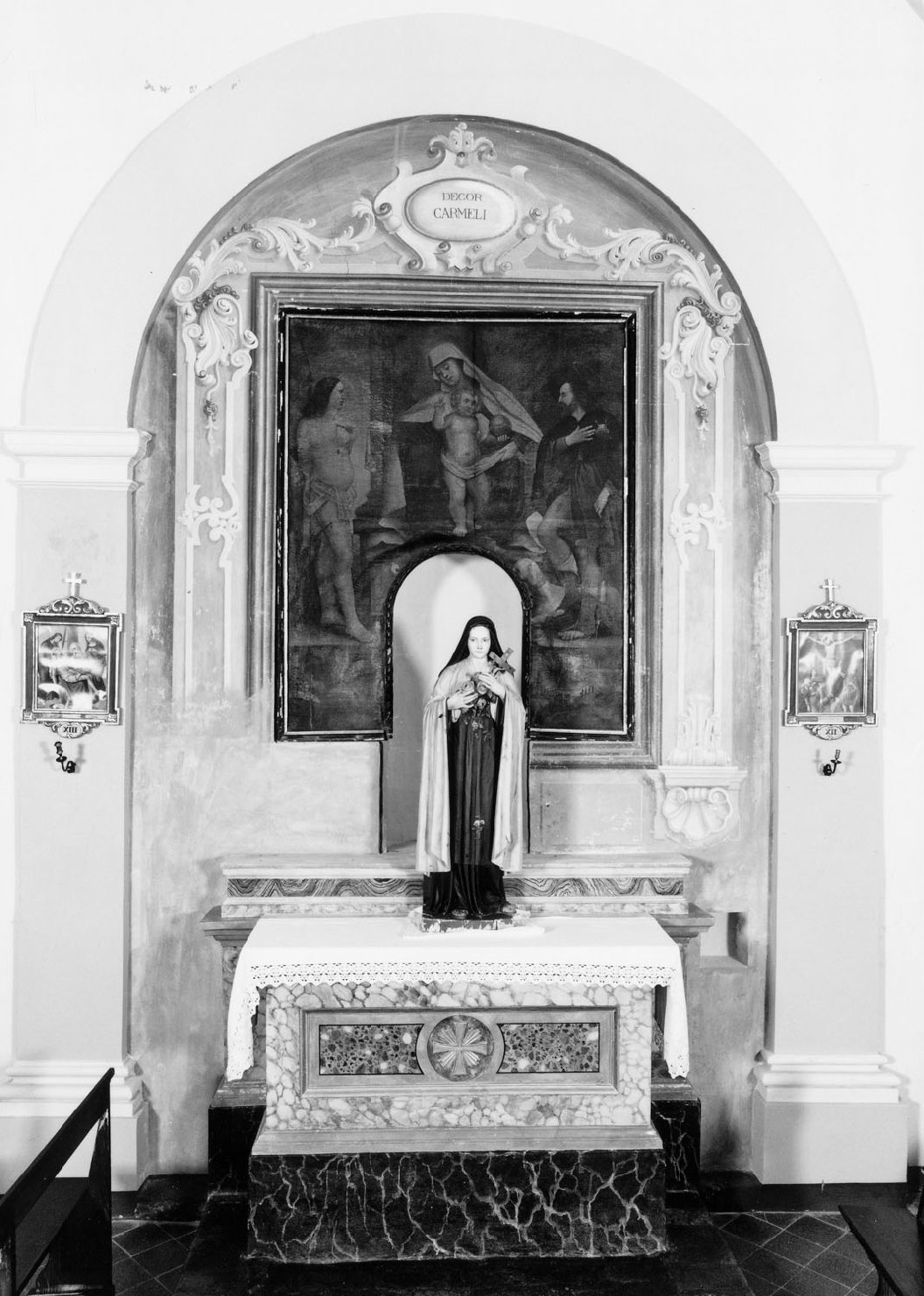 altare - manifattura emiliana (sec. XIX)