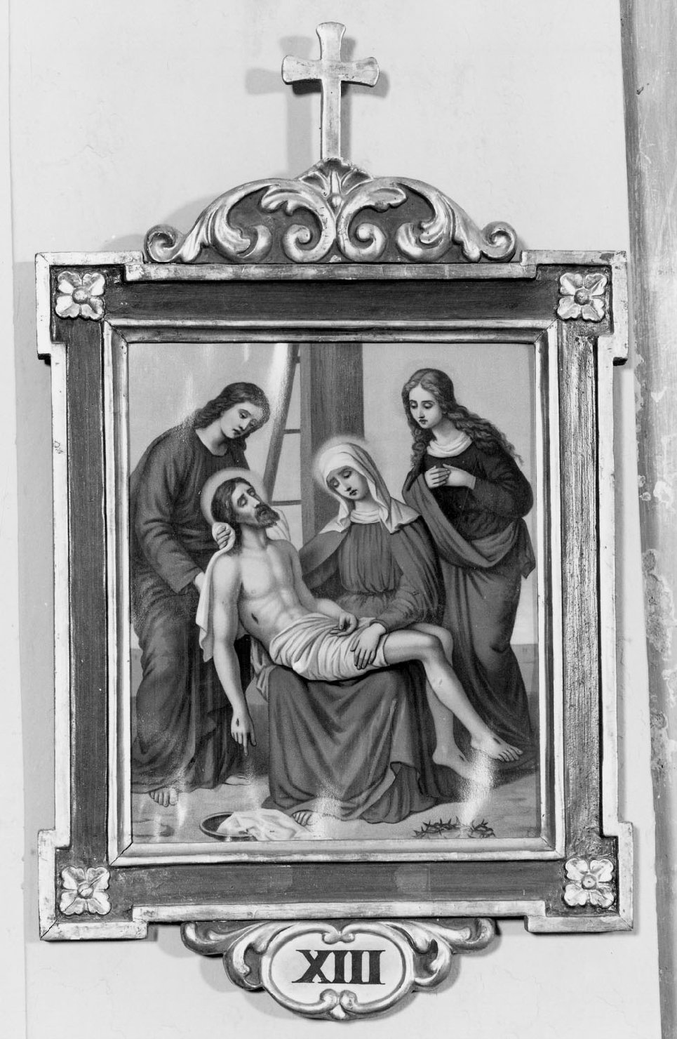 cornice - produzione emiliana (seconda metà sec. XIX)