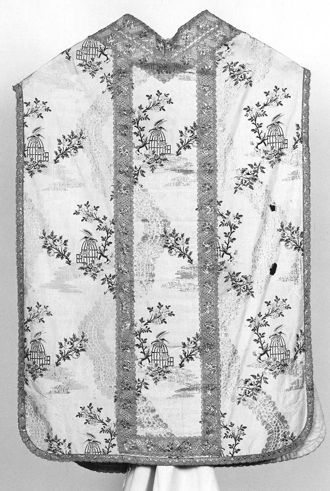 paramento liturgico, insieme - manifattura emiliana (metà sec. XVIII)