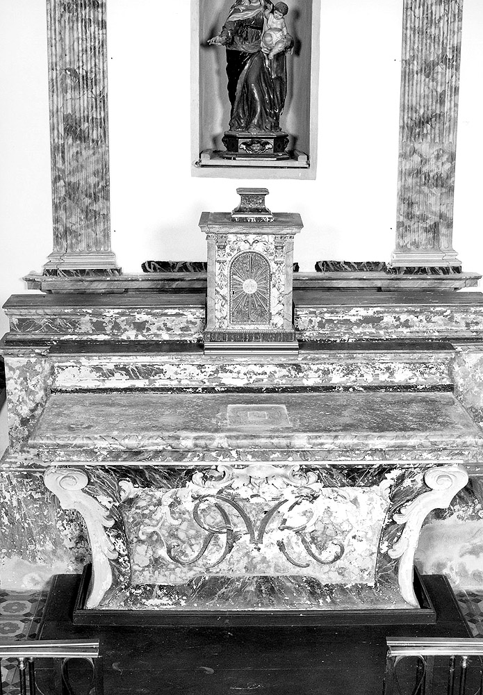 altare - manifattura emiliana (sec. XVIII)