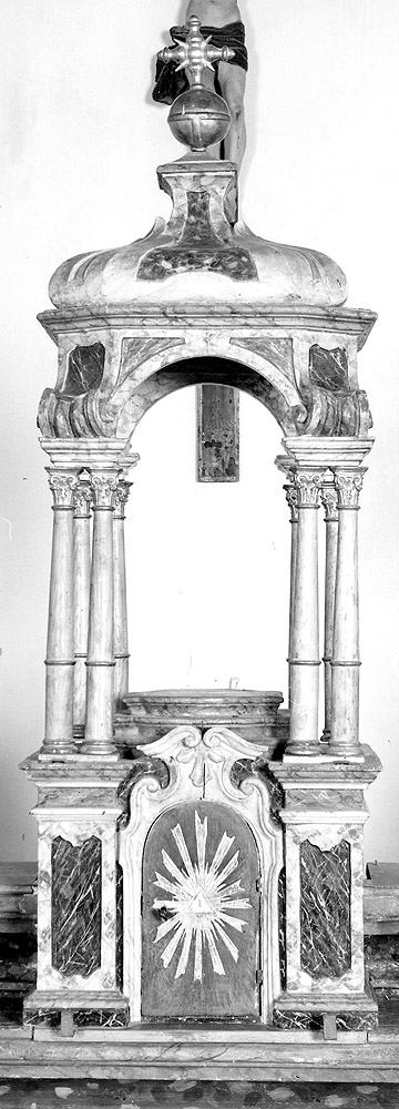 tabernacolo - manifattura emiliana (sec. XVIII)
