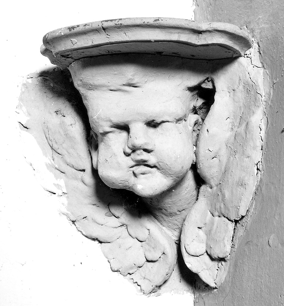 mensola - angolare - manifattura emiliana (secc. XVIII/ XIX)