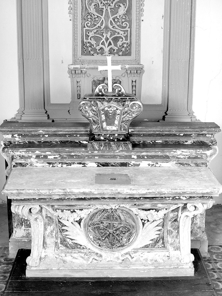 altare - manifattura emiliana (sec. XVIII)