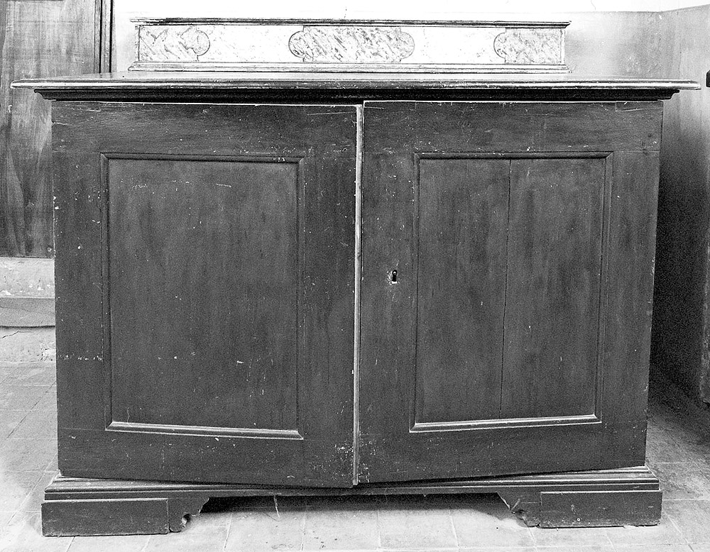 mobile da sacrestia - manifattura emiliana (sec. XVIII)